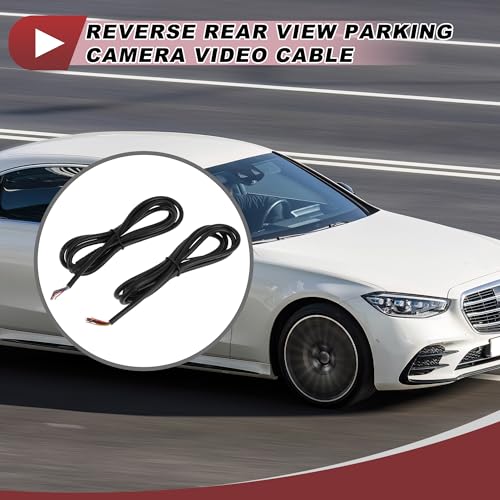 for Monitor and Backup Reverse Rear View Parking Camera Video Cable Extension Backup Camera 8Pin Female Video Cable 1.2m/3.94ft Black Plastic,Metal - size: 1.2m/3.94ft, style: 8Pin