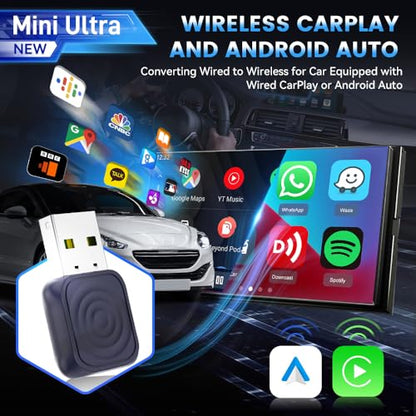 Carlinkit Mini Ultra 1 – Wireless CarPlay & Android Auto Adapter