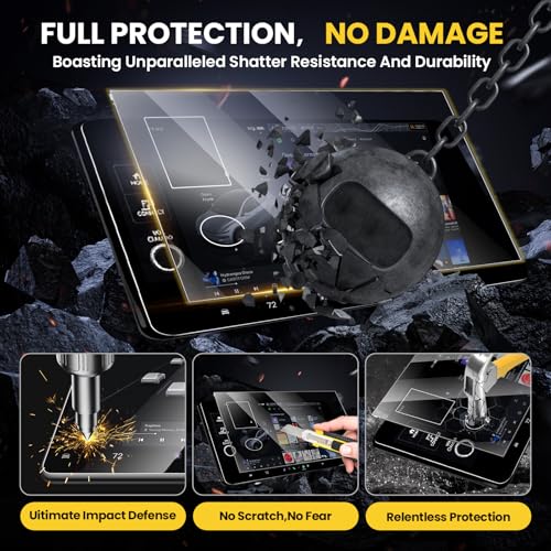 Karltys Screen Protector for 2026 2027 Honda CRV/HRV CR-V (LX/EX/EX-L/Sport Hybrid/TrailSport Hybrid/Sport-L Hybrid) 9 inch [No Glare & Fingerprint] Tempered Glass Honda CRV Accessories - size: 9" Honda CRV 2026