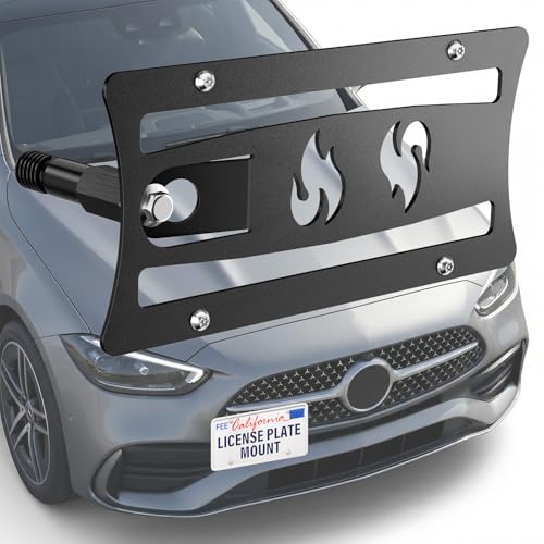 License Plate Mounting Kit Fits Mercedes-Benz C Class/GLC/GLE and GLS Class