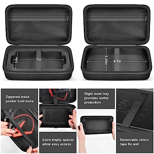 casmilee Hard Travel Case for Halo Bolt 58830 and 57720 - color: Black, style: Fit for Halo Bolt Air 58830