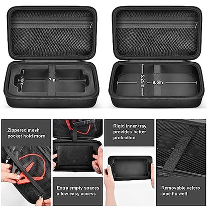 casmilee Hard Travel Case for Halo Bolt 58830 and 57720 - color: Black, style: Fit for Halo Bolt Air 58830