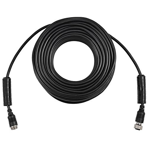 TECKEEN Backup Camera Cable 4PIN Video Power Aviation Extension Wire for Vehicle Car Camper Bus Van Truck Motorhome Trailer RV Reverse Rearview Monitor CCTV System Waterproof Shock Proof 32.8ft(10m)