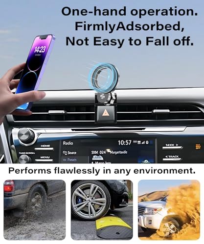Magnetism Car Phone Holder for Toyota Camry 2018 2019 2020 Accessories - size: fit for 2018-2020 Toyota Camry