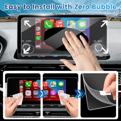 1PC Screen Protector Compatible with Honda Civic Sport LX EX 2022-2025 and CR-V 2023-2025 7-Inch Touchscreen, 11th Gen. Civic Accessories, 9H Anti-Glare Car Radio Tempered Glass Screen Cover - color: Honda Civic/CR-V 2023-2025 2026 CRV 7-Inch