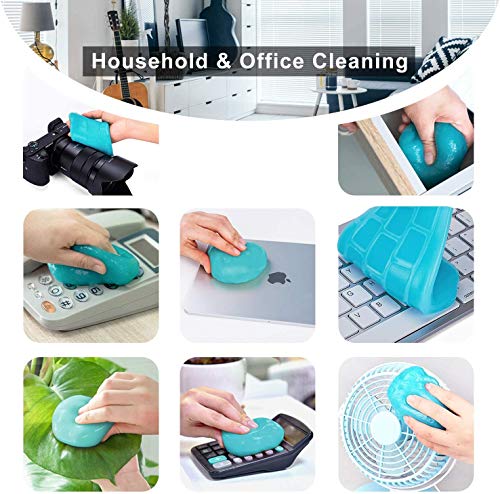 TICARVE Car Cleaning Gel for Car Keyboard Electronics Home Office 100g Bag - size: 1 Pack