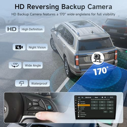 Leadfan Fast Boot Linux Car Radio for Toyota Camry 2002 2003 2004 2005 2006, 9 Inch IPS Screen for Camry Radio with Carplay Android Auto Backup Camera FM (Black, Not Fit for JBL&Big Navi Screen)