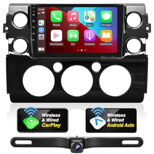 for Toyota FJ Cruiser 2006-2020 Radio Stereo Wireless Carplay Auto