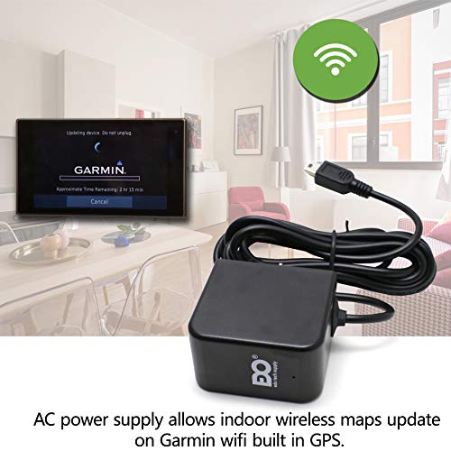EDO Tech USB Wall Charger for Garmin Nuvi Drive DriveSmart DriveTrack DriveAssist DriveLuxe Dezl RV GPS Navigator