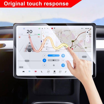 i-Tensodo 3 Pack Universal Trimmable High Definition Screen Protector for All Mini Navigation, Anti Scratch, HD Clear Screen Protector Film, Sizes: 8.07 x 7.08 inches