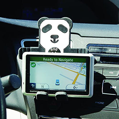 Alpena Hug Buddy Air Vent Universal Car Cell Phone Holder, Adjustable, Mount Compatible with iPhone, Samsung Galaxy, LG, Google, Nexus 5X, and Most Smartphones, Bamboo the Panda - color: Bamboo The Panda