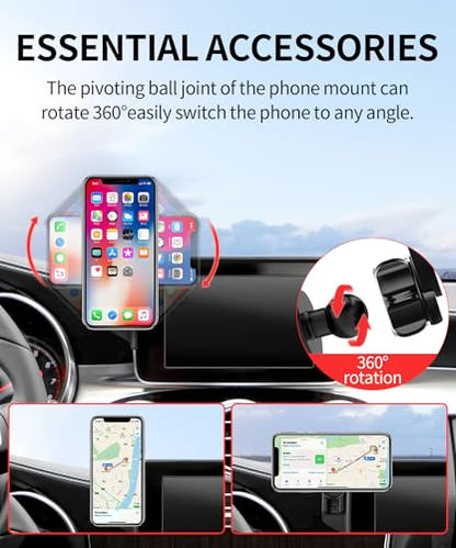 Car Phone Holder for Mercedes-Benz GLC 2016-2019, C-Class 15-18, 7" Screen - size: for 16-19 GLC & 15-18 C-Class(7-Inch only)
