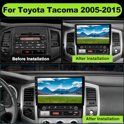 Car Radio for Toyota Tacoma 2005-2015 (4GB RAM+64GB ROM) - size: 10.1" 4GB RAM 64GB ROM (Fast Charging)