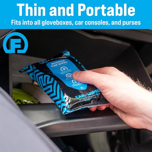 Fortress Car Interior Cleaner Wipes (25 ct.) Travel Size - style: No Microfiber Cloth