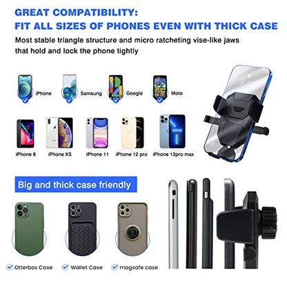 Karltys Car Phone Holder, Honeycomb Dashboard Car Phone Mount Thick Case Friendly, Hands Free Phone Holder for Honda Civic 2022-2025 2026 11th Gen. Interior Accessories - size: 2022-2026 Civic Phone Holder