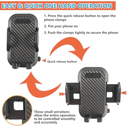 Phone Mount for 2024 2025 2026 Jeep Wrangler JL JLU Gladiator JT (NOT for Wrangler 4XE) Multi-Mount Phone Holder Dash Mount System Kit Accessories with Dashboard Tray Storage Box - size: Standard