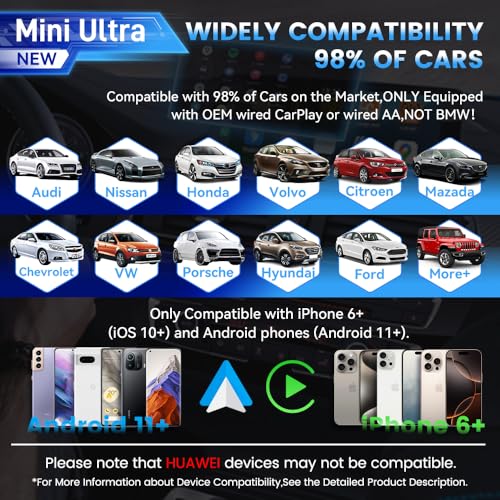 Carlinkit Mini Ultra 1 – Wireless CarPlay & Android Auto Adapter
