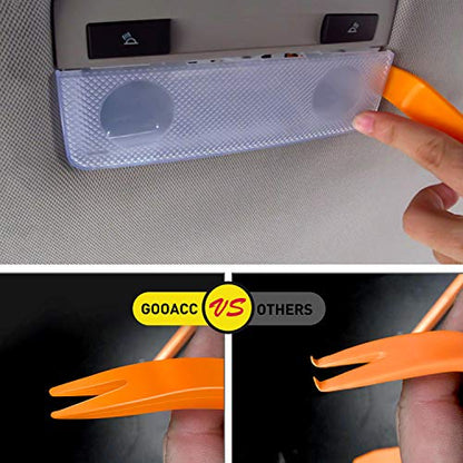 GOOACC Car Clip Panel Audio Video Dashboard Dismantle Kits Installer Removal Tool-4PCS - color: 4PCS Trim Removal Tool Yellow