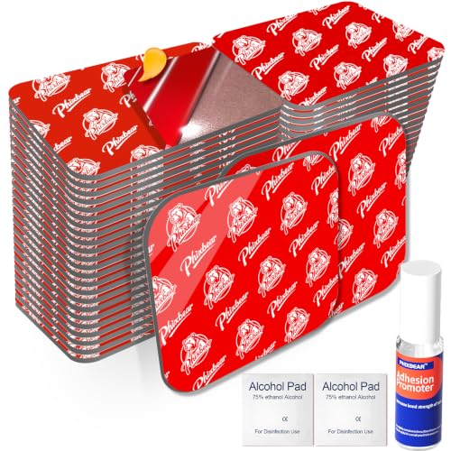 PHIXBEAR Double Sided Tape Heat Resistant Heavy Duty, 48 Pcs Adhesive Pads - size: 48Pcs Rect 1.38"x1.19"