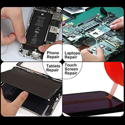 Kaisiking 2mm / 3mm x 25M Phone Repair Tape LCD Touch Screen Repair Tape - size: 2pcs (2mm+3mm)