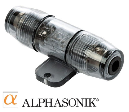 Alphasonik AAK8G Premium 8-Gauge Complete Car Amplifier Installation Kit Hyper-Flex Power, Ground, Speaker Wire RCA Cable - Exceeds AWG (American Wire Gauge) Standard Element Certified Amp Install Kit - size: 8-Gauge Amp Kit