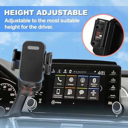 Car Phone Holder Fit for 2023-2025 Honda Accord Accessories Phone Mount 12.3-inch Screen Fixed Clip, Cell Phone Automobile Cradles Hands-Free 360 Degree Rotation Not Affect Air Vent - size: 2023-2025 Honda Accord