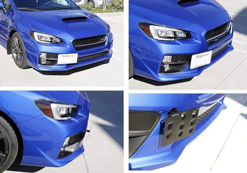 iJDMTOY Tow Hook License Plate Mounting Kit for BRZ/WRX/FR-S/86/Prius