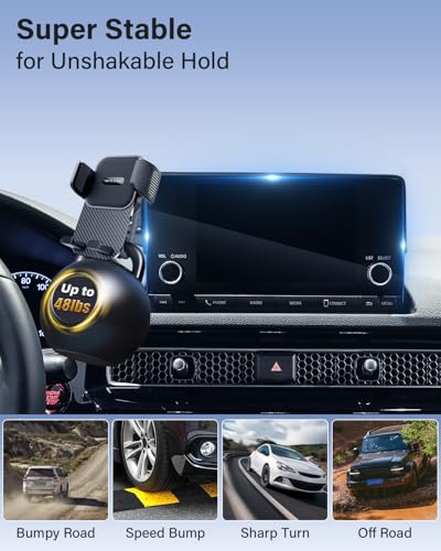 SKYLOTEC Car Phone Holder for BMW X5 2019-2023/X6 2020-2023/X7 2019-2022 - color: Universal Holder, size: 2019-2023 BMW X5/2020-2023 X6 | 12.3-Inch