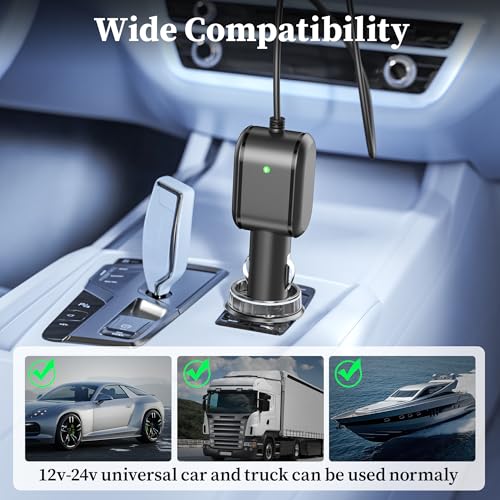 USB Car Charger for Garmin Truck GPS Nuvi, Drive, DriveSmart Power Cord