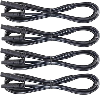 4 PCS Rock Light Extension Wire,4 Pin LED Extension Cable,Neon Accent Kits RGB LED Light Extension Cable for Trucks Motorcycle Car ATV Strip Rock Lights (4 PCS 78 Inch) - size: 4 PCS 78 Inch