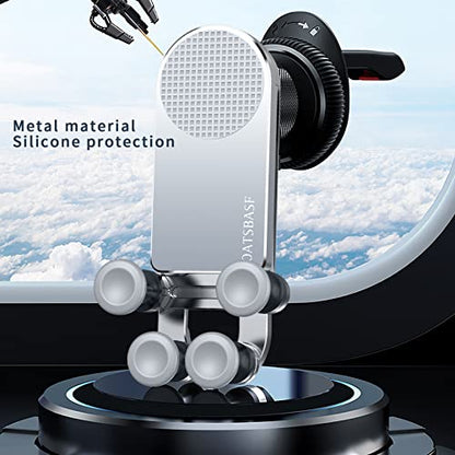 Z Fold 7 Car Mount Accessories, Gravity Linkage, A Vent (Silver) - color: Sliver-V