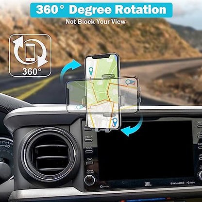 Adjustable Dashboard Metal Phone Mount Holder for 2016-2023 Toyota Tacoma - style: Universal Mount