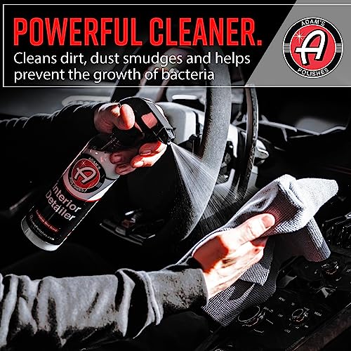 Adam's Interior Detailer (5 Gallon) - Total Car Interior Cleaner, Protectant & Dressing, Leather Conditioner, UV Protection Vinyl, Dashboard, Screen, Seat Cleaner & More