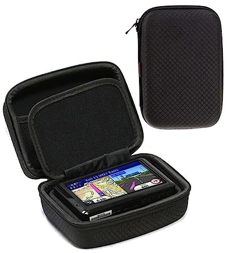 Navitech Black Hard GPS Carry Case Compatible with Garmin DriveSmart 66 EX 6 Inch GPS