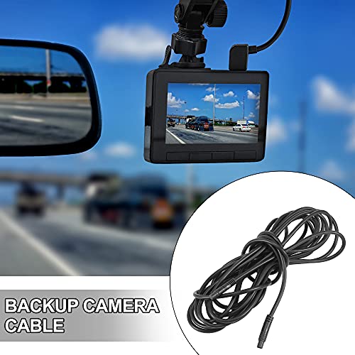 X AUTOHAUX 8 Pin 20ft 6m Backup Camera Extension Cable Dash Camera Cord Wires Car Rear View Camera - size: 6m