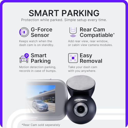 Nextbase 422GW Gen 2 Front and Rear Dash Cam Bundle with Rear Window Camera and 32GB microSD Card, 1440p 2K Dash Camera with Wi-Fi, GPS and Voice Control - style: 422GW & REAR CAM