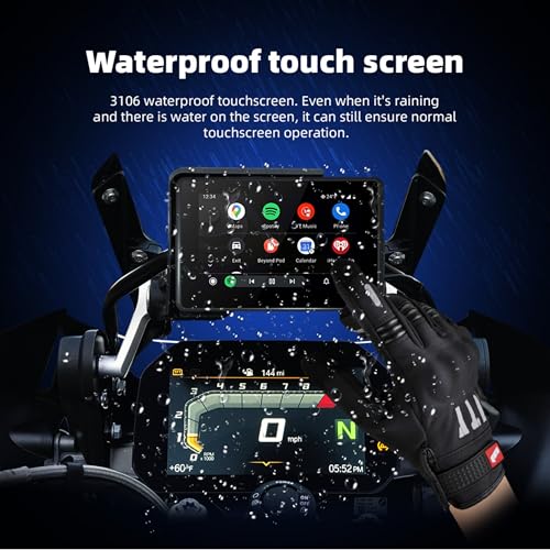 5" Wireless CarPlay Android Auto Navi, for BMW WonderWheel Screen