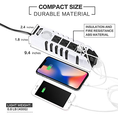 BYGD 150W Car Power Inverter, DC 12V to 110V AC Car Plug Converter - color: 8963WHITE