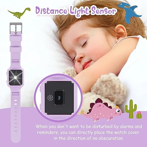 BEN NEVIS Potty Training Watch, Digital Toddler Watch with Countdown/Music/Alarm Clocks/Vibration Reminder and Waterproof, Remind Toddler to Go to The Toilet - color: 15-LightPurple-KL1