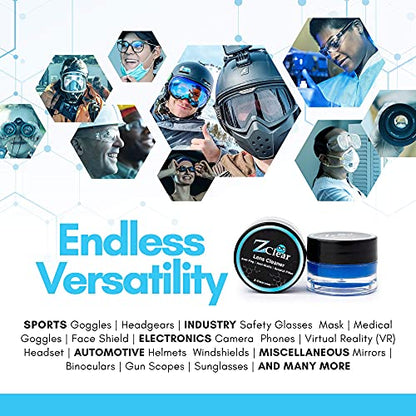 Z Clear Eyeglass Cleaner Paste — Streak-Free, 300+ Uses, Alcohol-Free