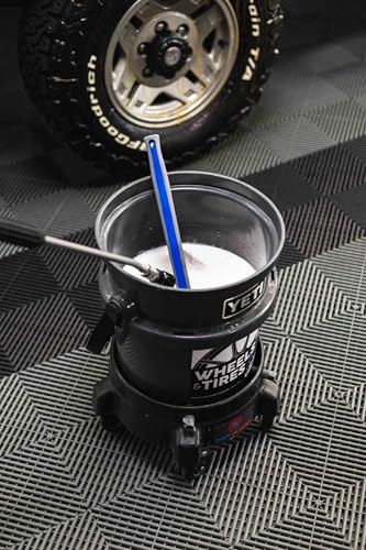 Detail Factory - Fender Well Brush - Ergonomic ProGrip Handle, Stiff Synthetic Bristles, Ergonomic Design, Clean Your Wheel Wells with Ease - Avalanche - color: Avalanche