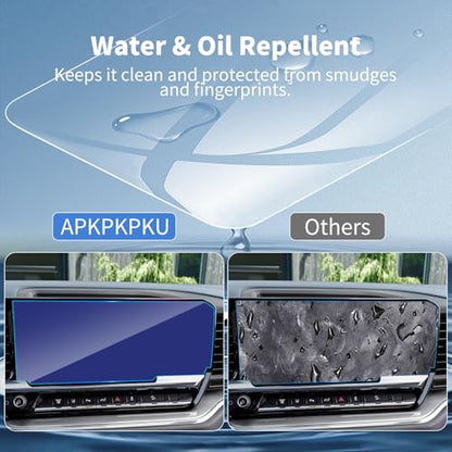 for 2026 Chevy Silverado 1500HD 13.4 Inch Navigation Touch Screen Protector - color: for 23-26 Chevy Silverado 13.4 Blue