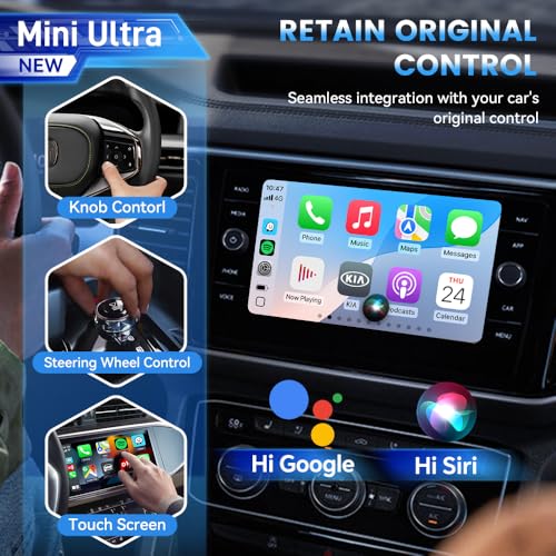 Carlinkit Mini Ultra 1 – Wireless CarPlay & Android Auto Adapter