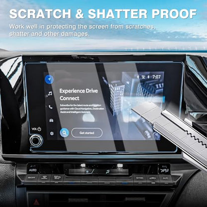 Karltys [Upgrade 2 Pack Screen Protector for [No Glare & Fingerprint] Tempered Glass Toyota Camry LE/SE 2025 2026 8-Inch - size: 8-Inch 2025 +Toyota Camry