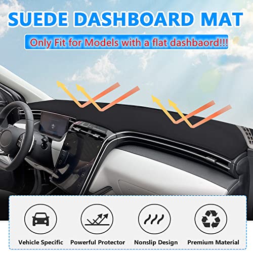 CARTIST Dashboard Cover for Hyundai Tucson 2022 2023 2024 Accessories Dash Cover for Tucson Non-Slip(Only Fit 10.25 inch Digital Cluster, not fit 4.2 inch) - size: Hyundai Tucson 2022-2024