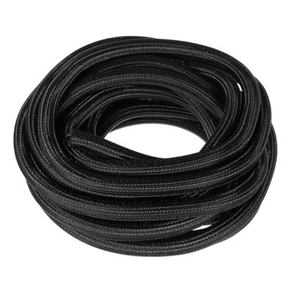MECCANIXITY Split Sleeve Wire Loom 9/16" 25Ft Black Self Wrapping Braided Sleeve UL94-V2 Fireproof PET Sleeving for Automotive, Home Cable Management - color: Black, size: 9/16 Inch x 25Ft