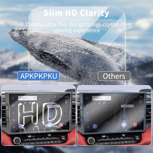 HD for 2026 Toyota Tundra Limited 14-Inch Tempered Glass Screen Protector - color: for 23-26 Toyota Tunder 14 HD