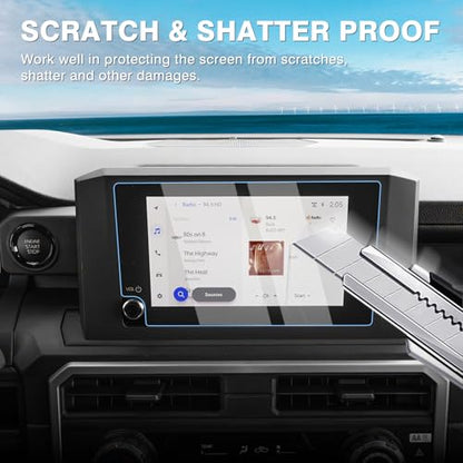 Karltys [Upgrade 2 Pack Screen Protector for 2025 2026 Toyota 4Runner 8-Inch (SR5/TRD Sport/TRD Off-Road i-FORCE MAX)[No Glare & Fingerprint] Tempered Glass Toyota 4Runner - size: 8-Inch 2025 2026 Toyota 4Runner