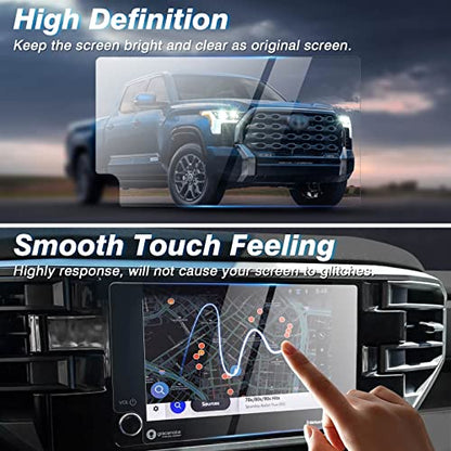 Karltys [Upgrade 2 Pack Screen Protector for 2022~2026 Toyota Tacoma / 2025-2026 Toyota 4Runner 8-Inch [No Glare & Fingerprint] Tempered Glass Toyota acoma Accessories - size: 8 Inch Toyota Tundra 2022~2025/Sequoia SR5