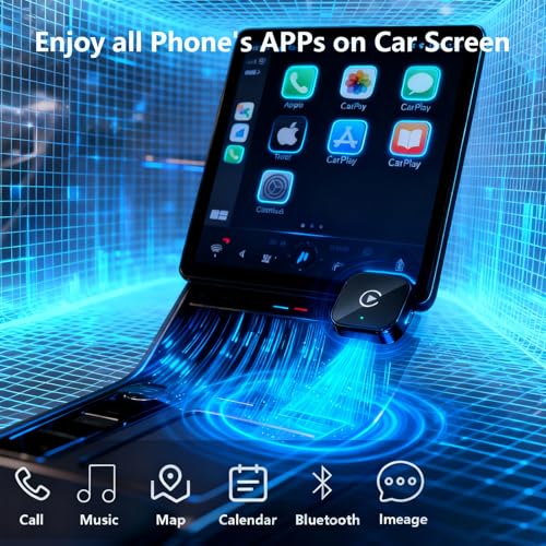 2026 Wireless CarPlay Adapter for iPhone & Android Device